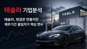 테슬라 기업분석: 현금창출력은 긍정적이지만, 재무기간 불일치가 핵심 변수