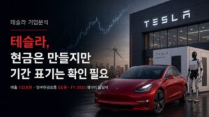 테슬라 기업분석: 현금은 만들지만, FY 2025 숫자의 기간 표기가 문제다